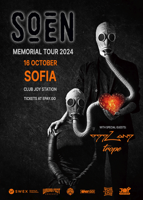 Soen 2024 Oddland and Trope Smacked poster